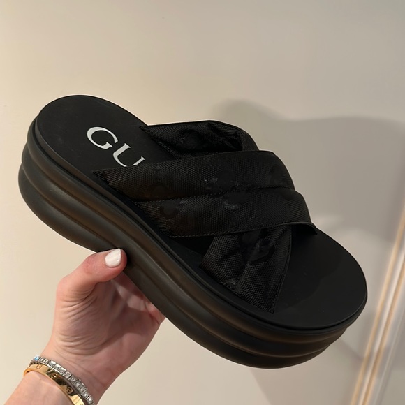 Gucci black platform 39 - Picture 1 of 4
